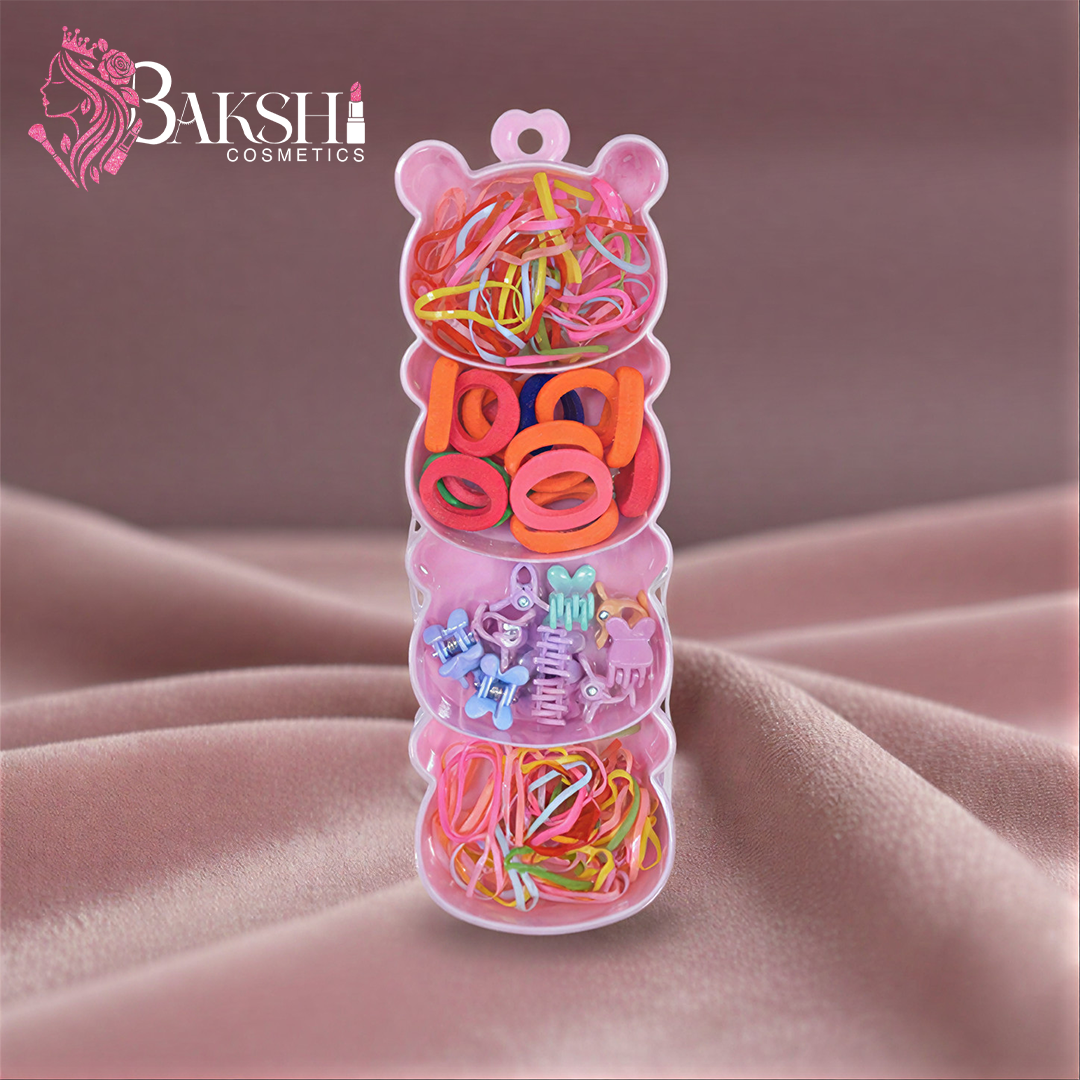 Kid’s 4-Tier Animal-Shaped Hair Accessory Set