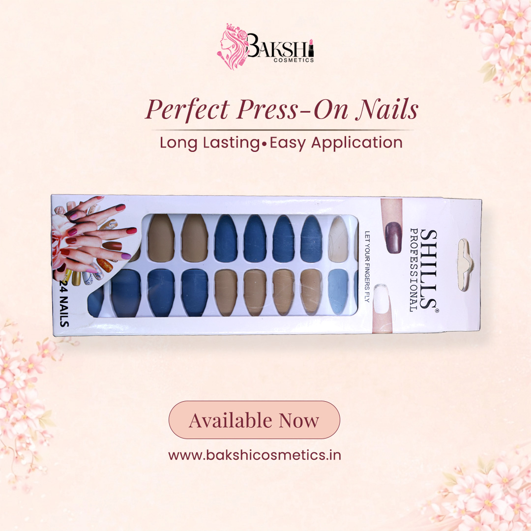 Executive Matte & Marble Stone Press-On Nails – 24 Pcs Professional Series