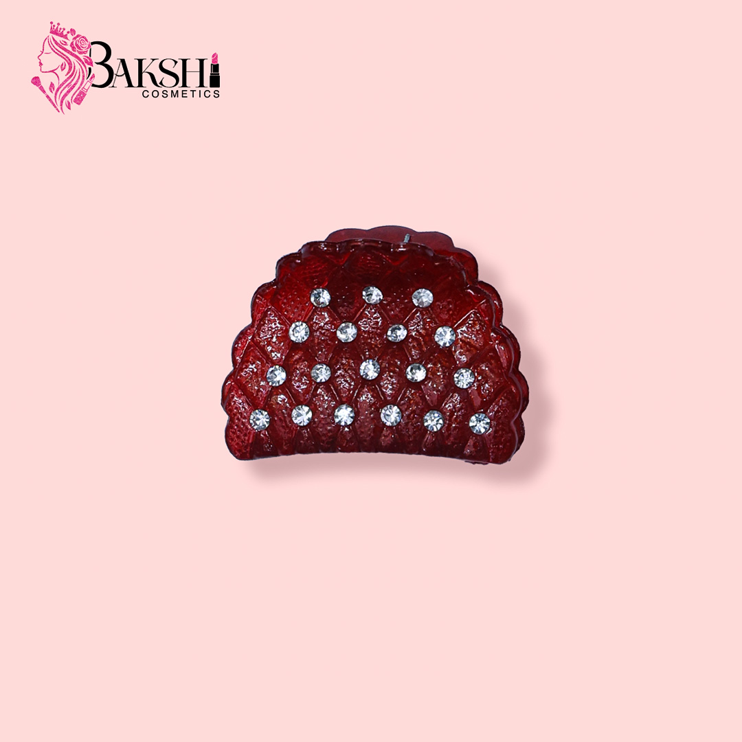 Crystal Claw Clip – Royal Ruby