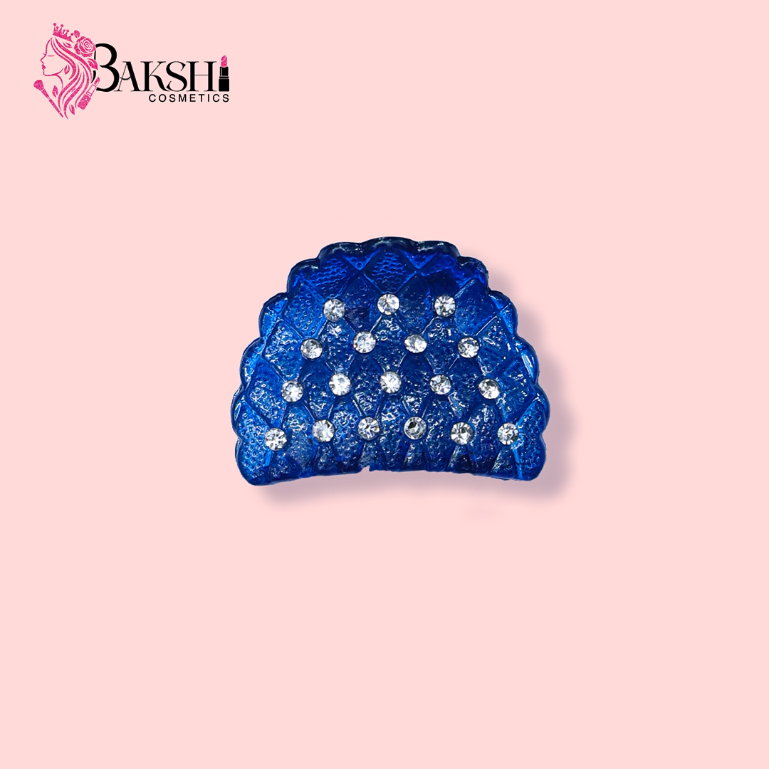 Crystal Claw Clip – Sapphire Blue
