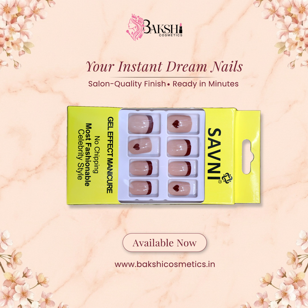 Dual Brown Shade Nails