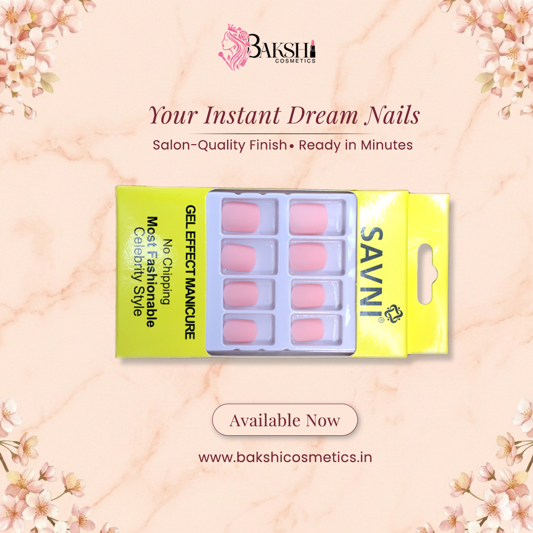 Matte Shade Nails –  Pink