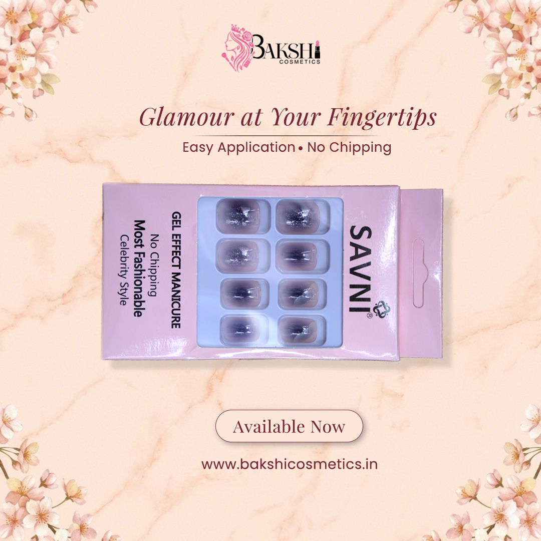 Shinny Dust Shade Nails