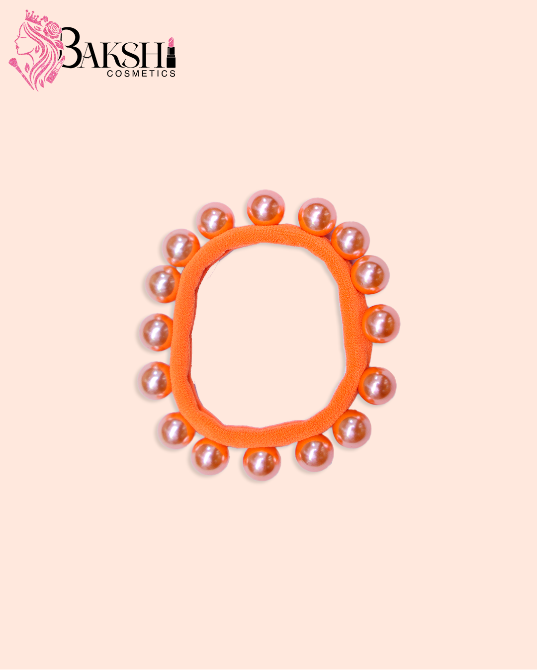 Premium Seamless Soft-Touch Rubber Bands – Orange