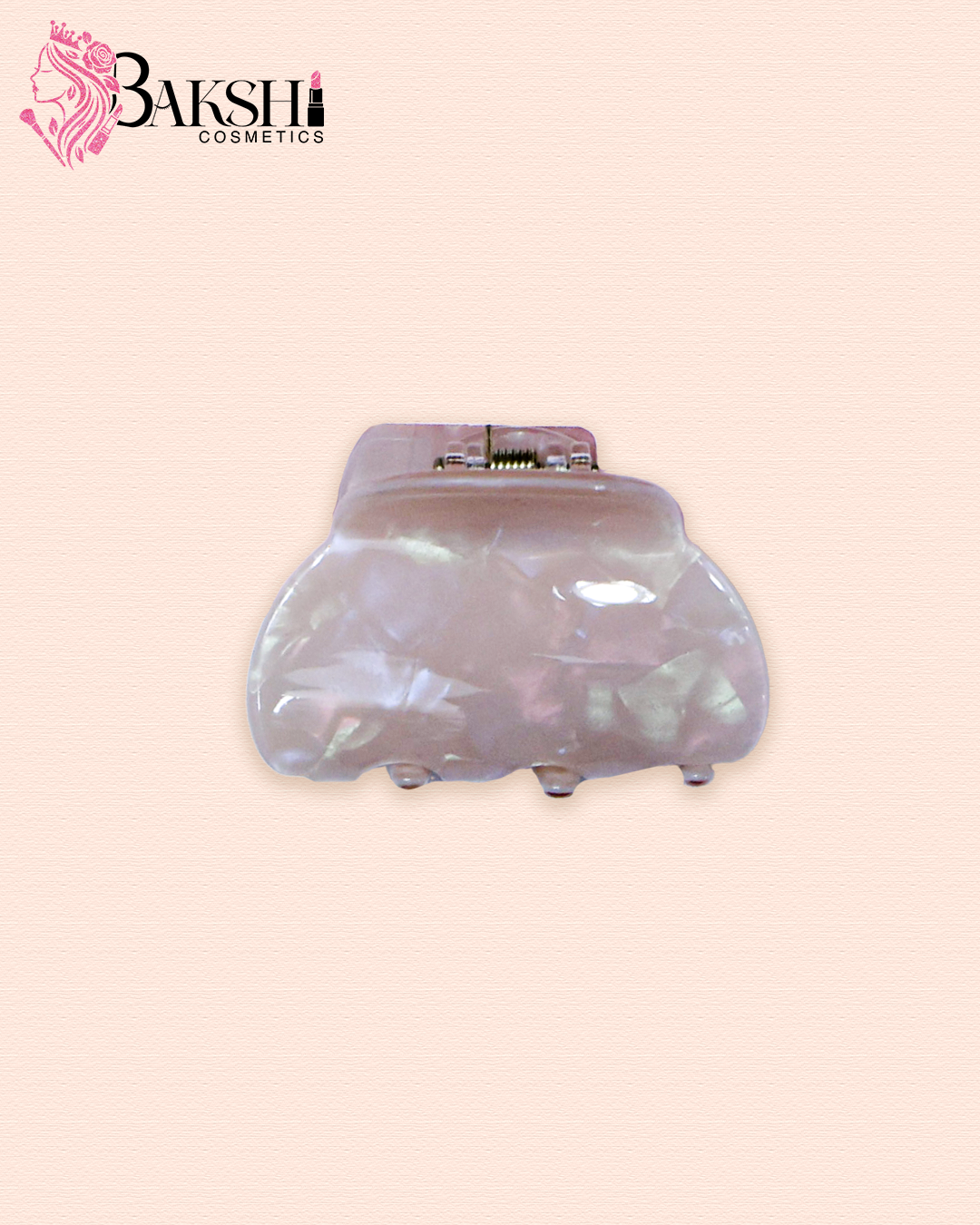 Cristal Pink Meadow Tapered Hair Claw