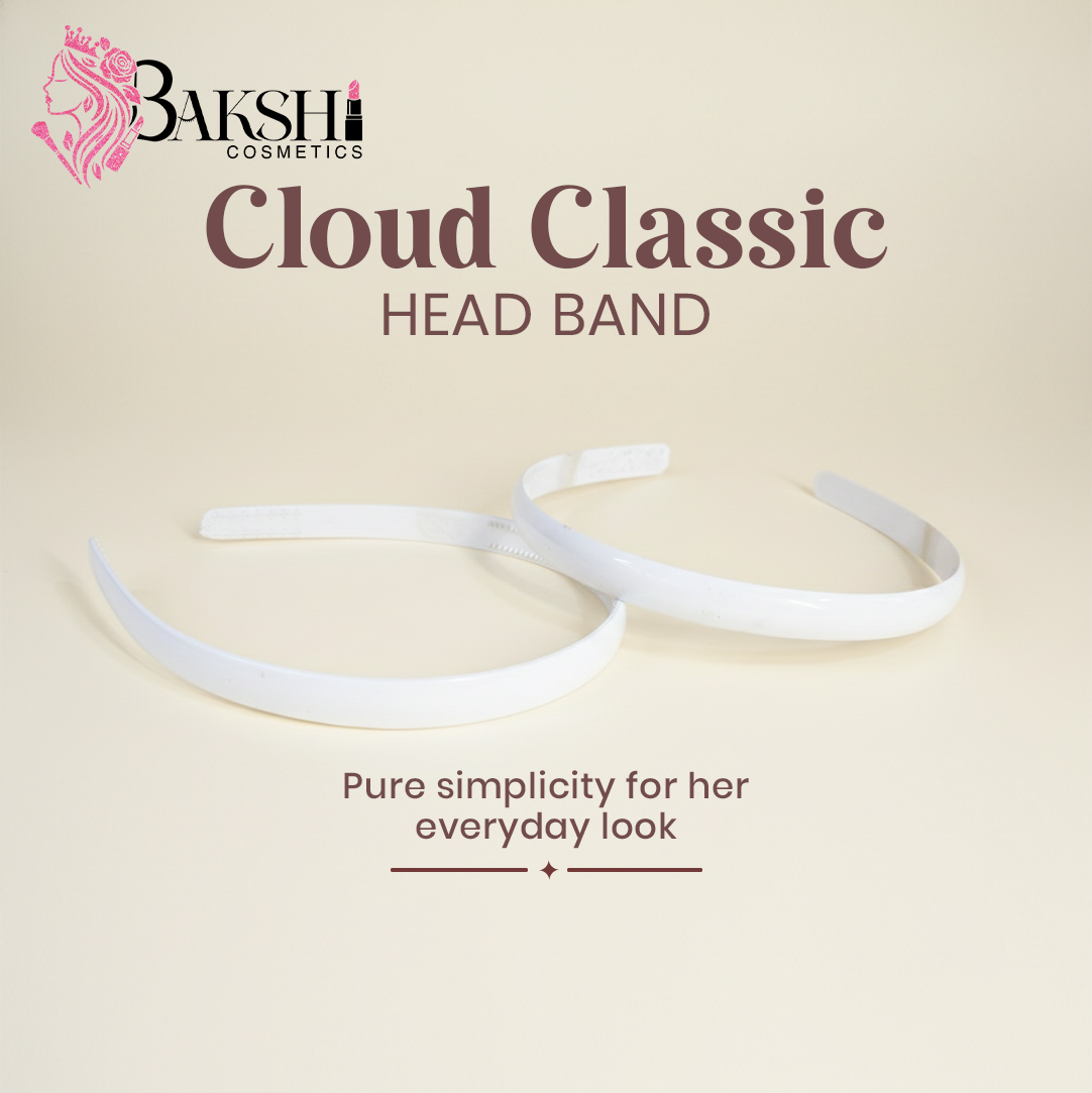 Cloud Classic Head Band – Sleek Black Essential