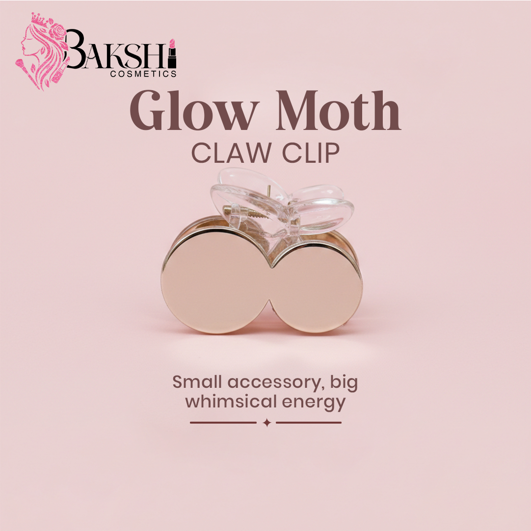 Beige Claw Clip – Glow Moth