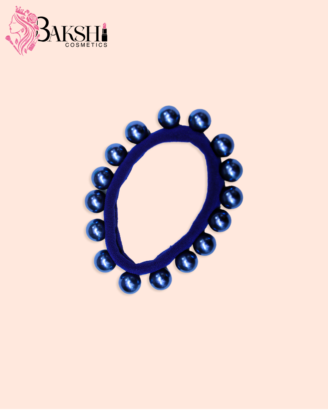 Premium Seamless Soft-Touch Rubber Bands – Deep Navy