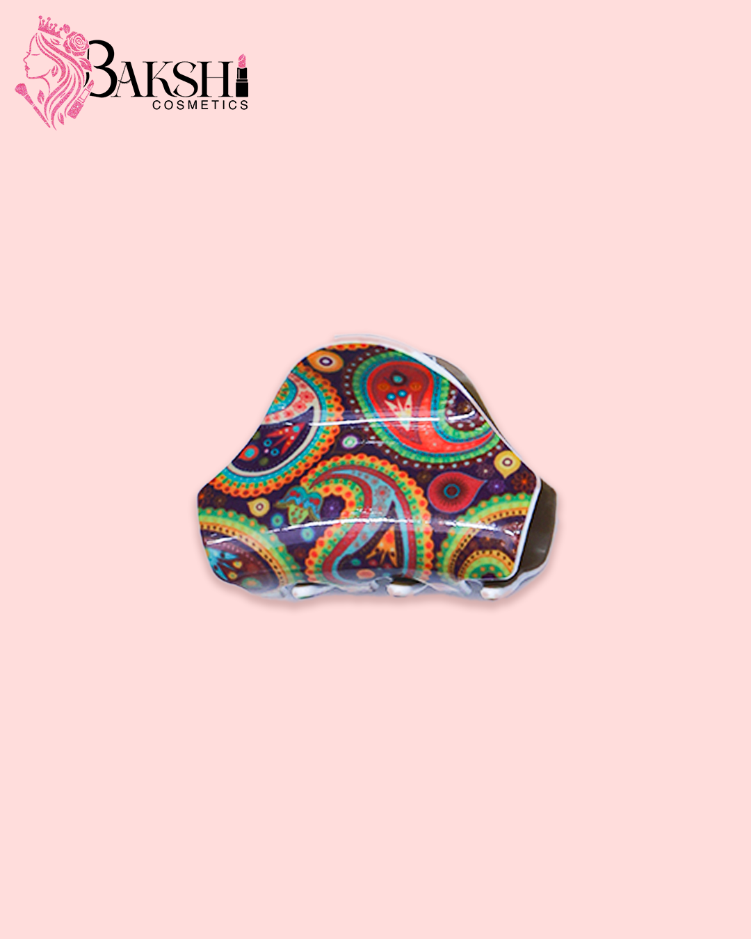 Bohemian Rhapsody Paisley Print Hair Claw