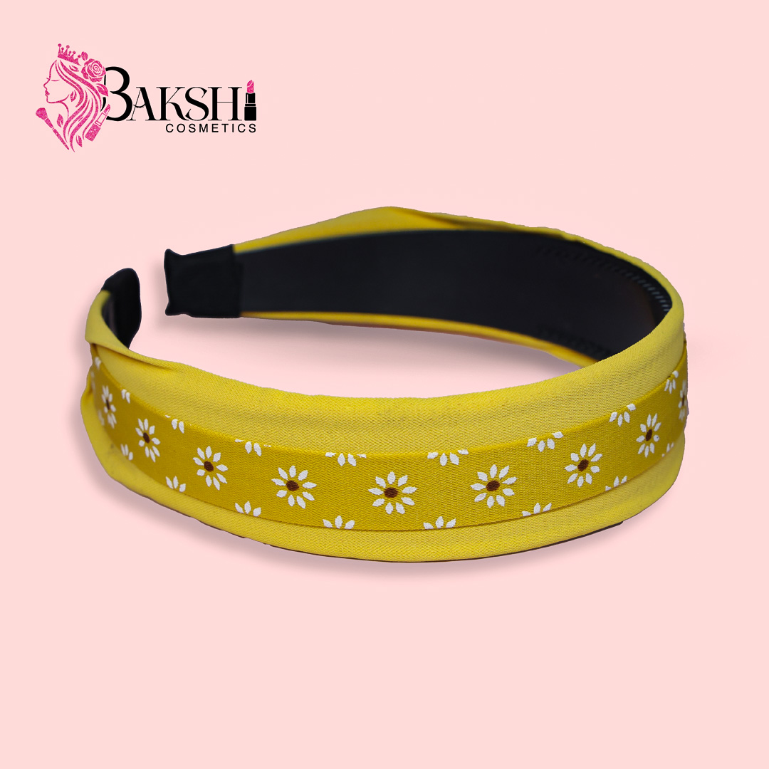 Daisy Dream Headband – Sunshine Yellow