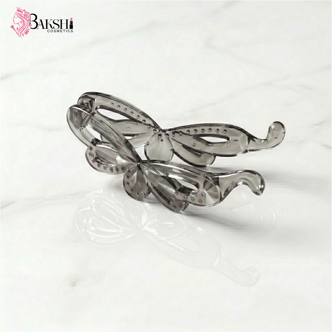 Black Champagne Crystal Clip