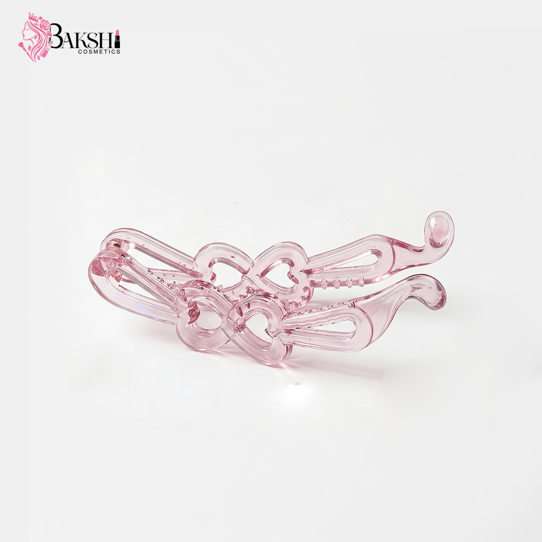 Pink Champagne Crystal Clip