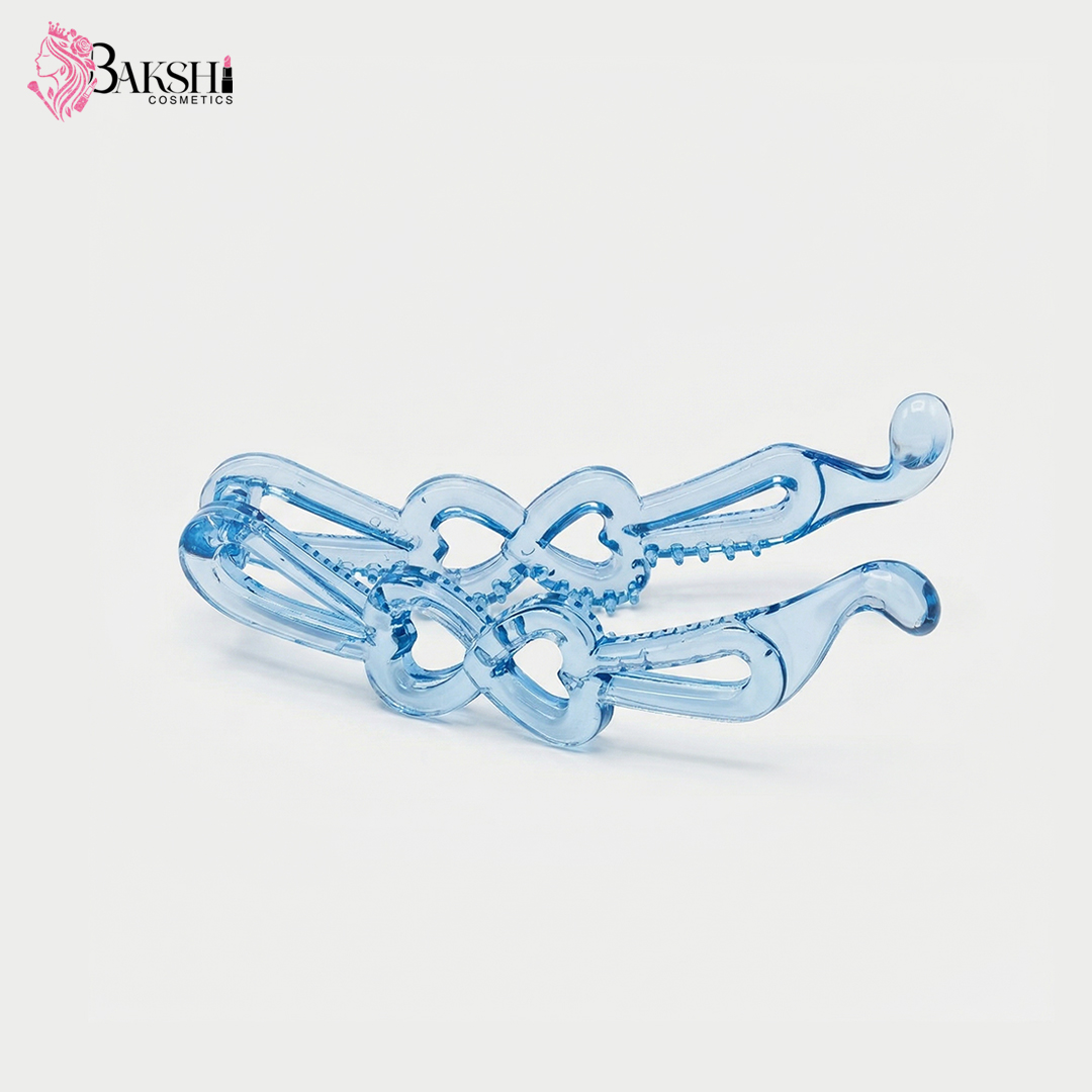 Royal Blue Petal Banana Clip