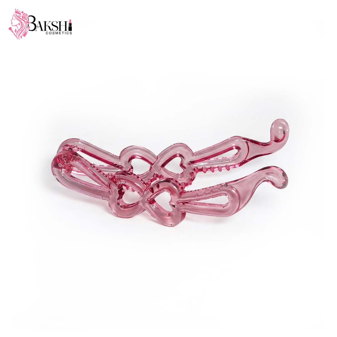 Rose Champagne Crystal Clip