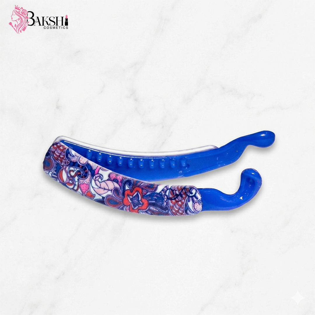 Royal Blue Mandala Banana Clip