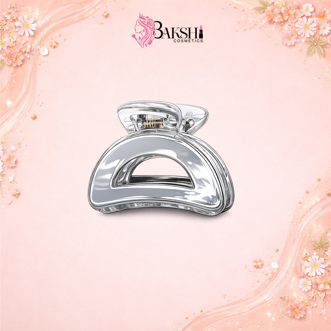 Crystal Crescent Arch Hair Claw