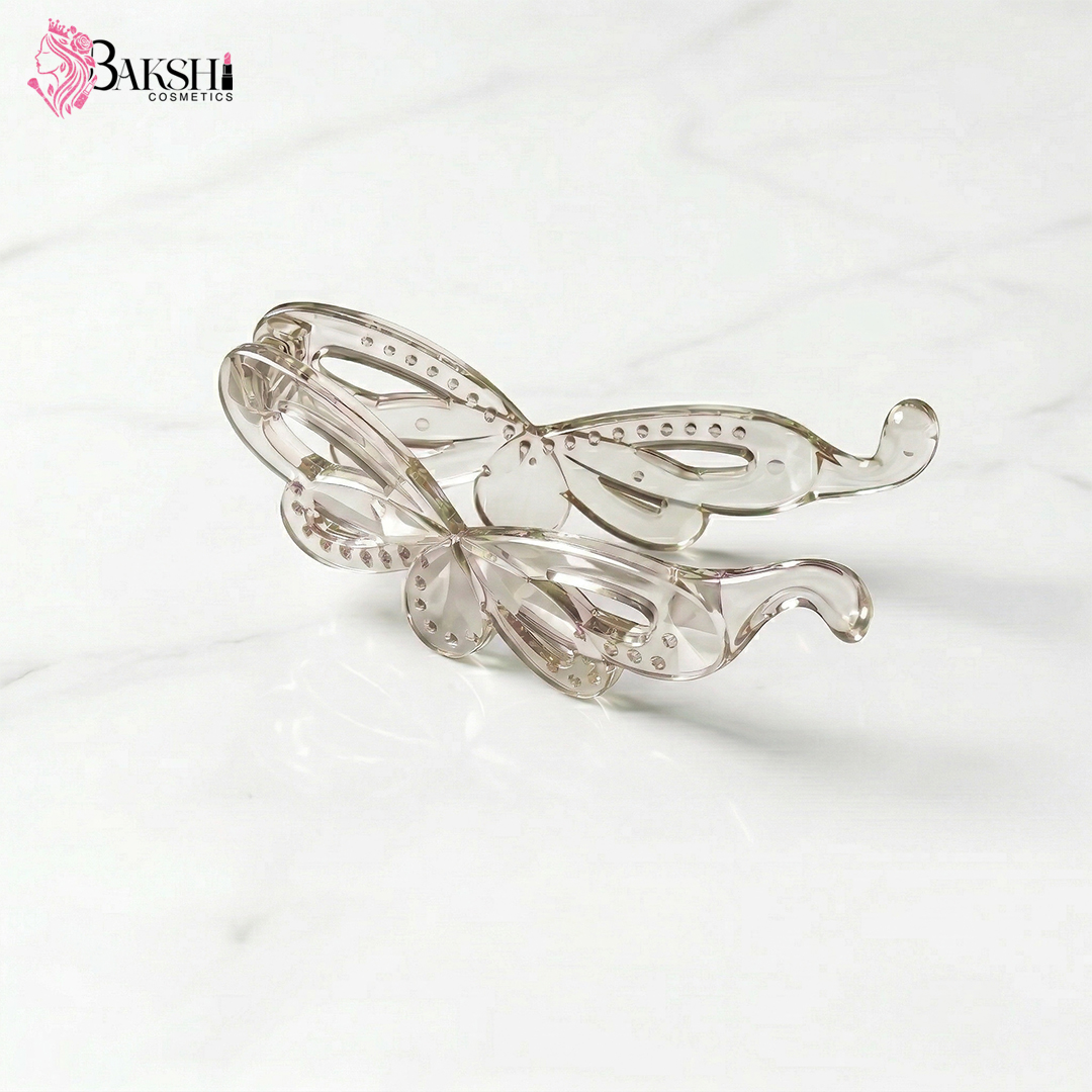 Golden Champagne Crystal Clip