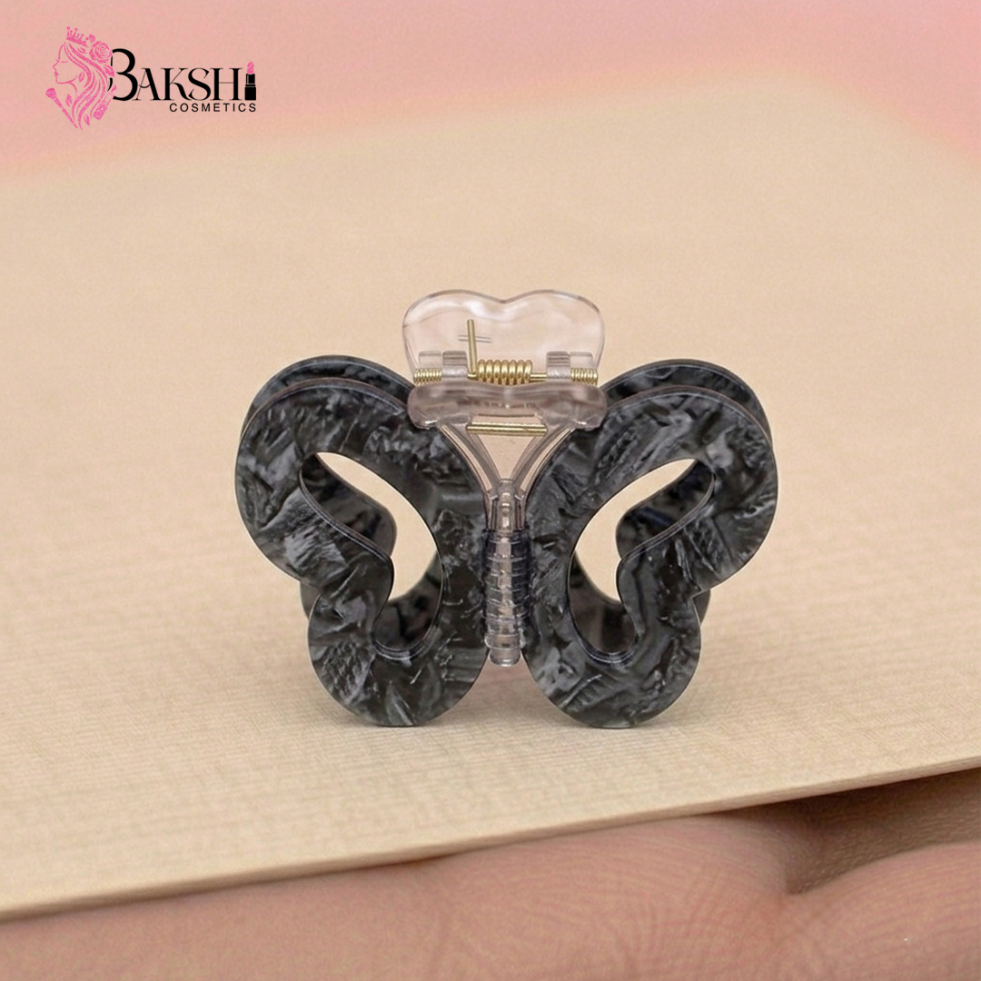 Grey Marble Butterfly Claw