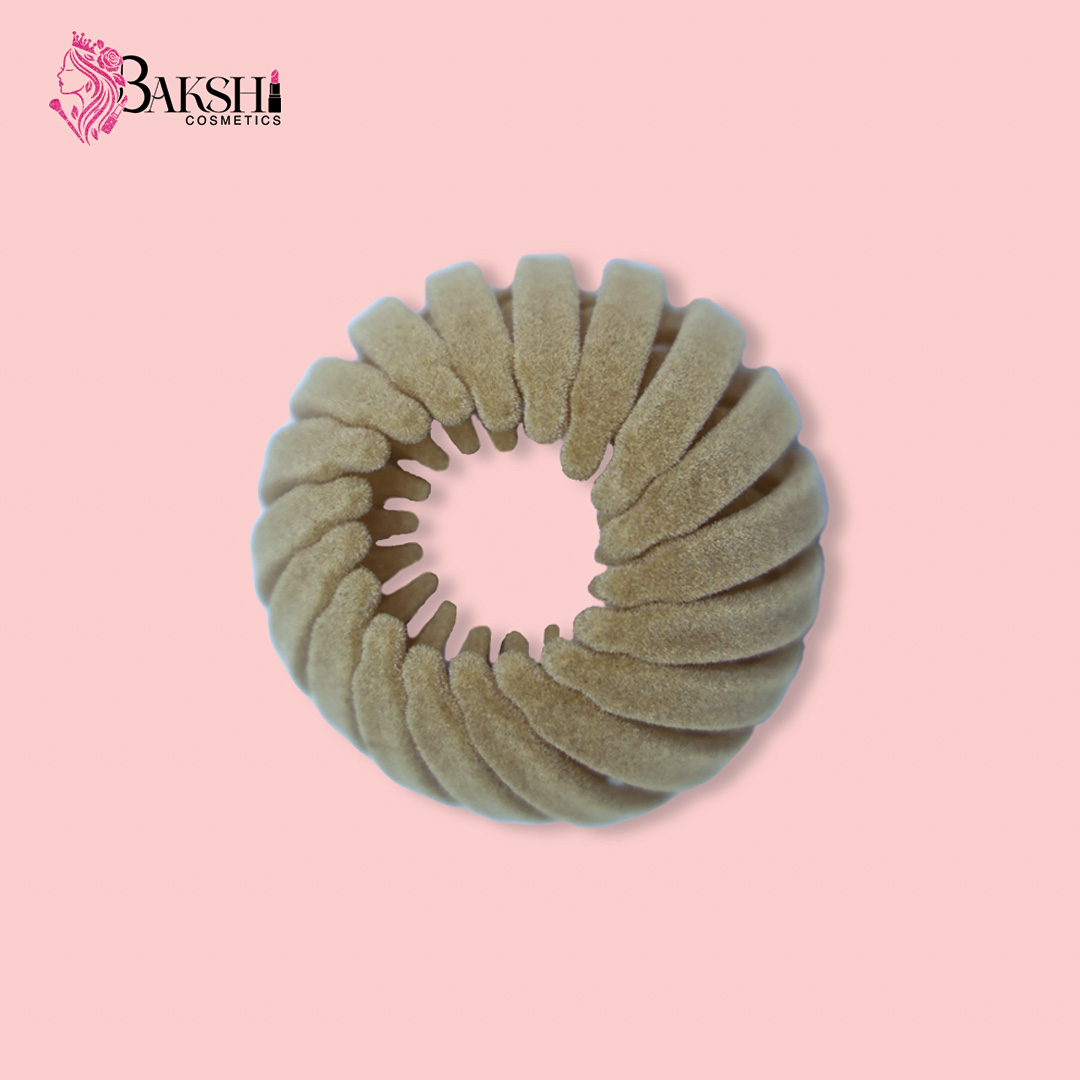 Ivory Velvet Expandable Bird’s Nest Hair Clip & Juda Holder