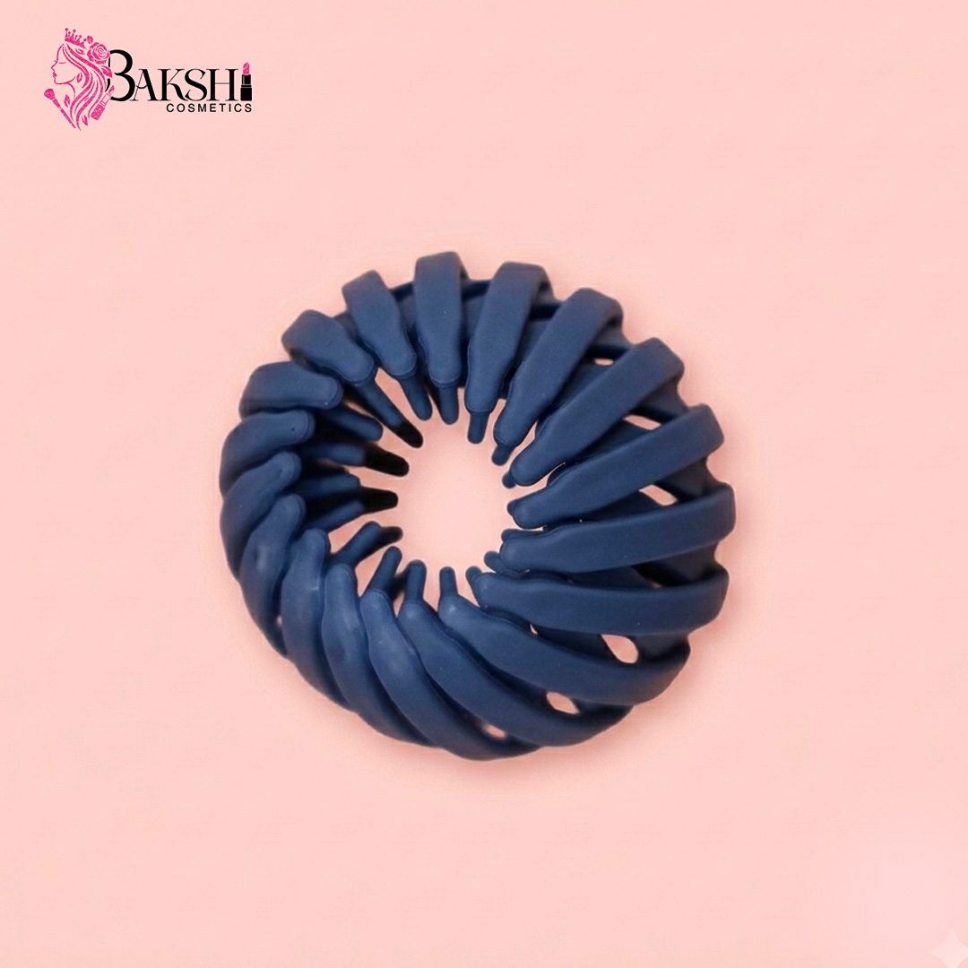 Expandable Bird’s Nest Hair Clip & Juda Holder-Blue