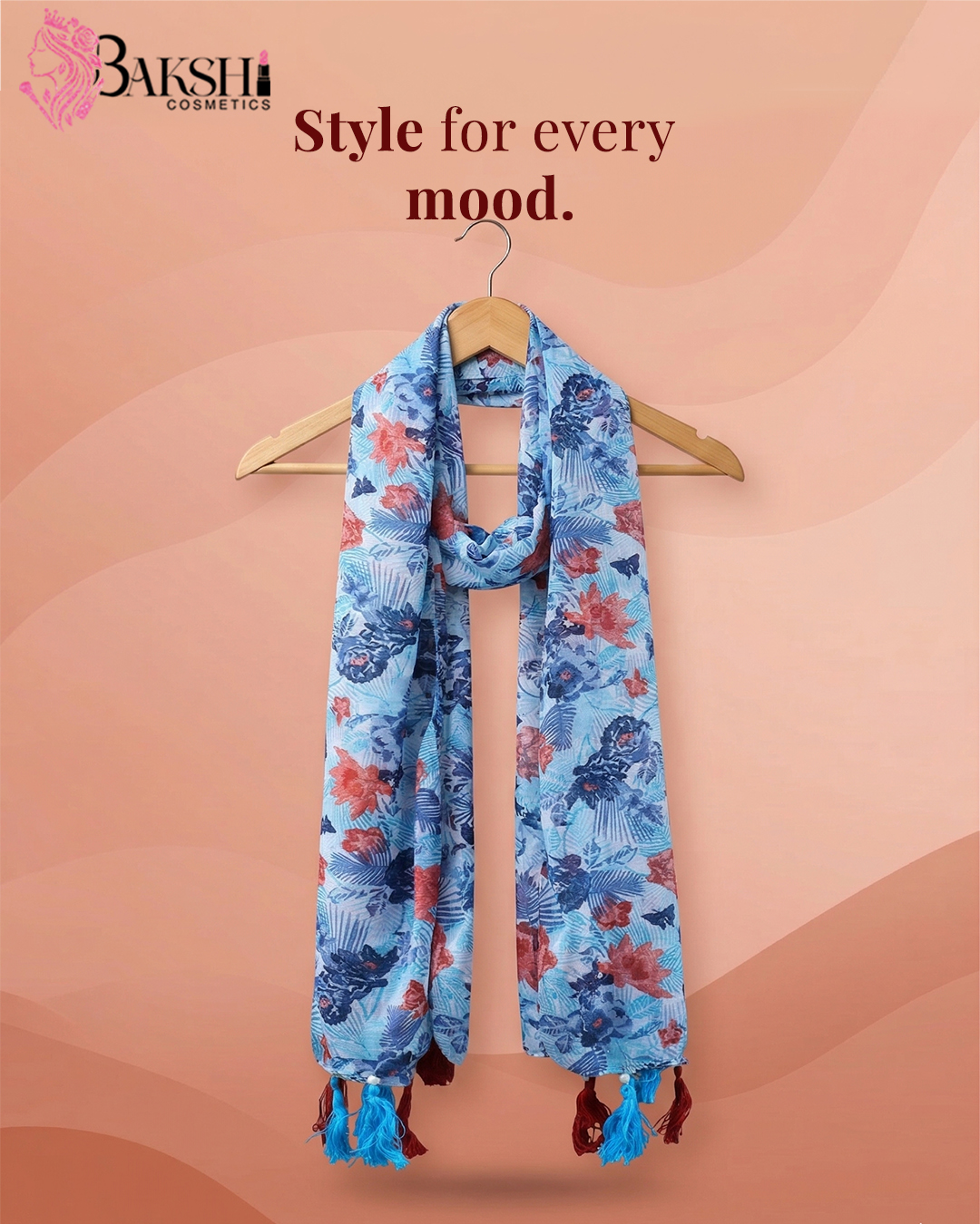 Sunny Yellow Sunflower Stole