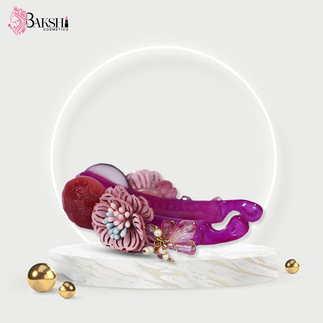 Magenta Rose Garden Clip