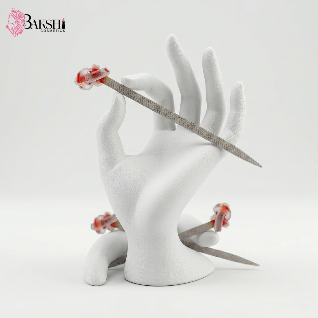 Tangerine Knot Sculpted Hair Stick