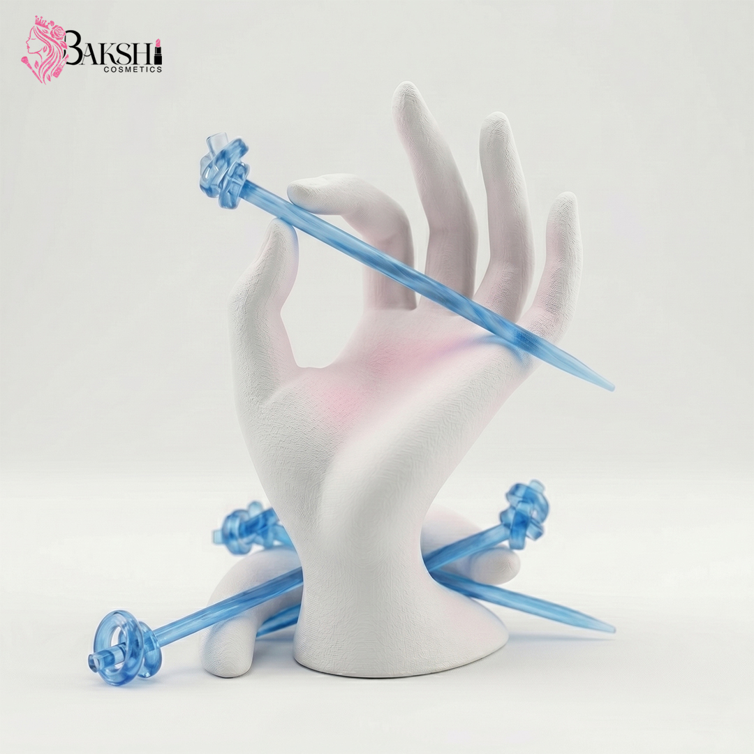 Tangerine Knot Sculpted Hair Stick