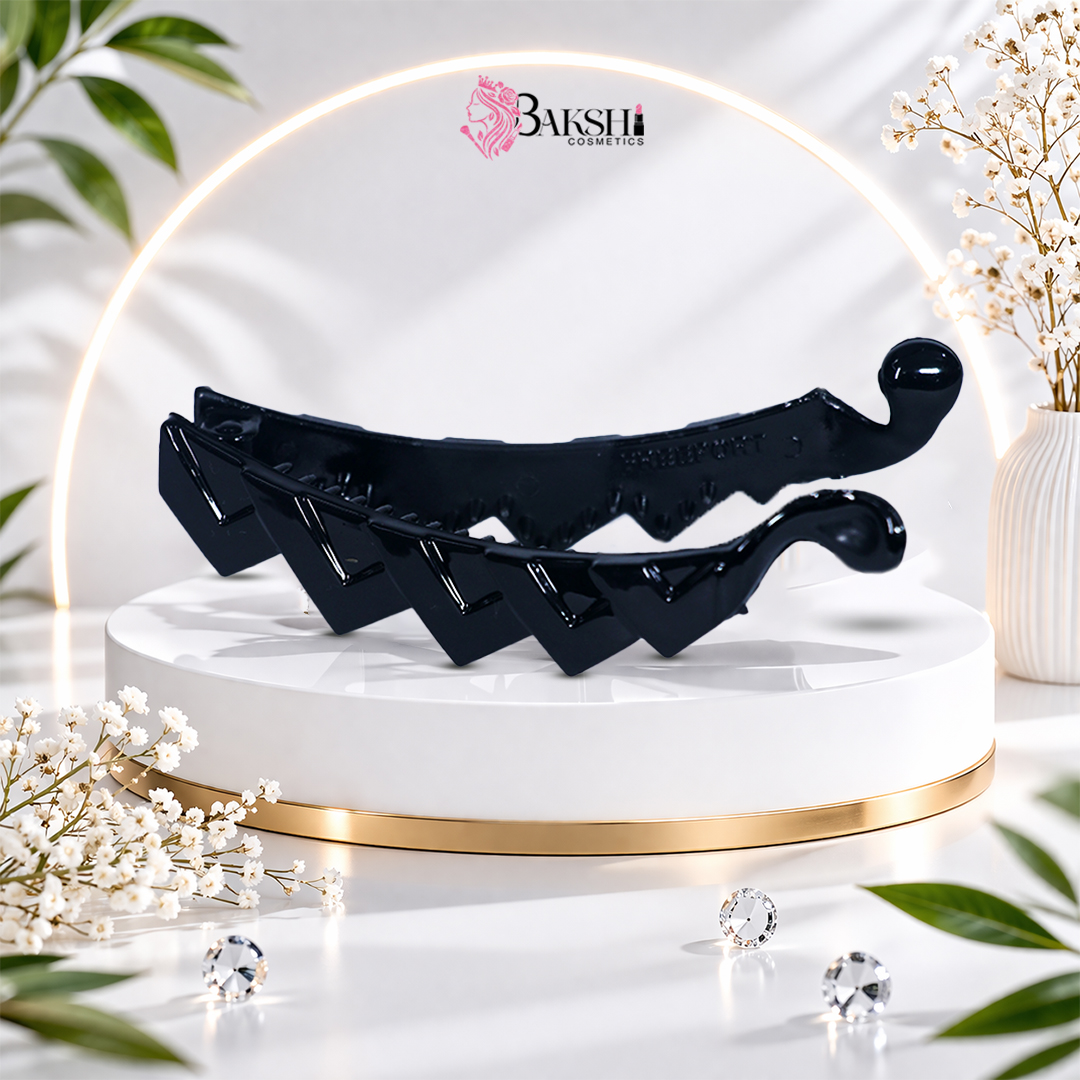 Geometric Diamond Cut Banana Clip