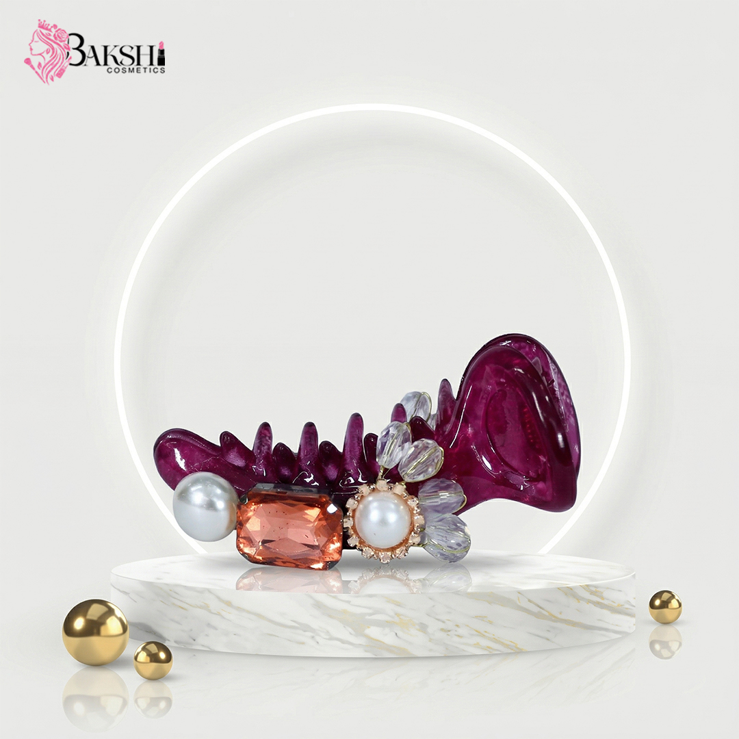 Royal Amethyst Jewel Clip